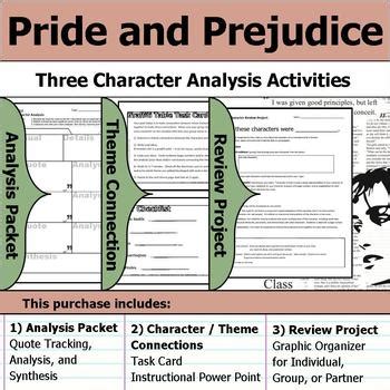 pride and prejudice project ideas